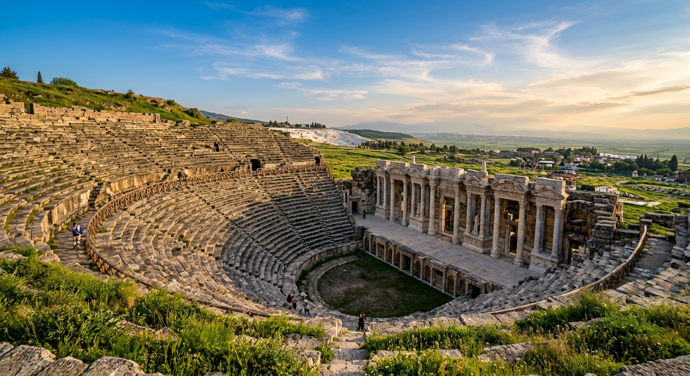Hierapolis Ancient City - VIP Transfer Denizli to the ancient Roman city ruins