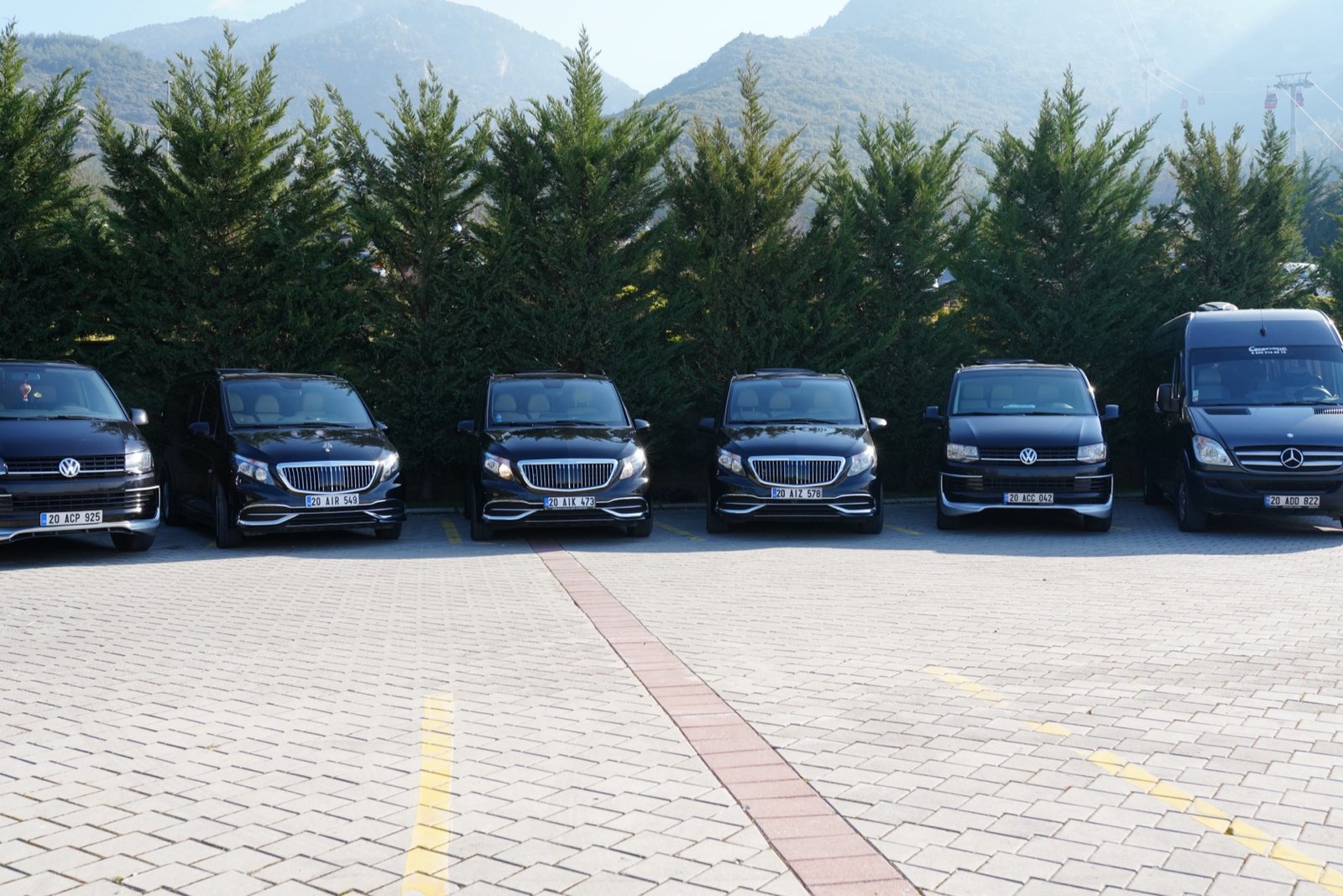 VIP Transfer Denizli Filo Geniş Açı