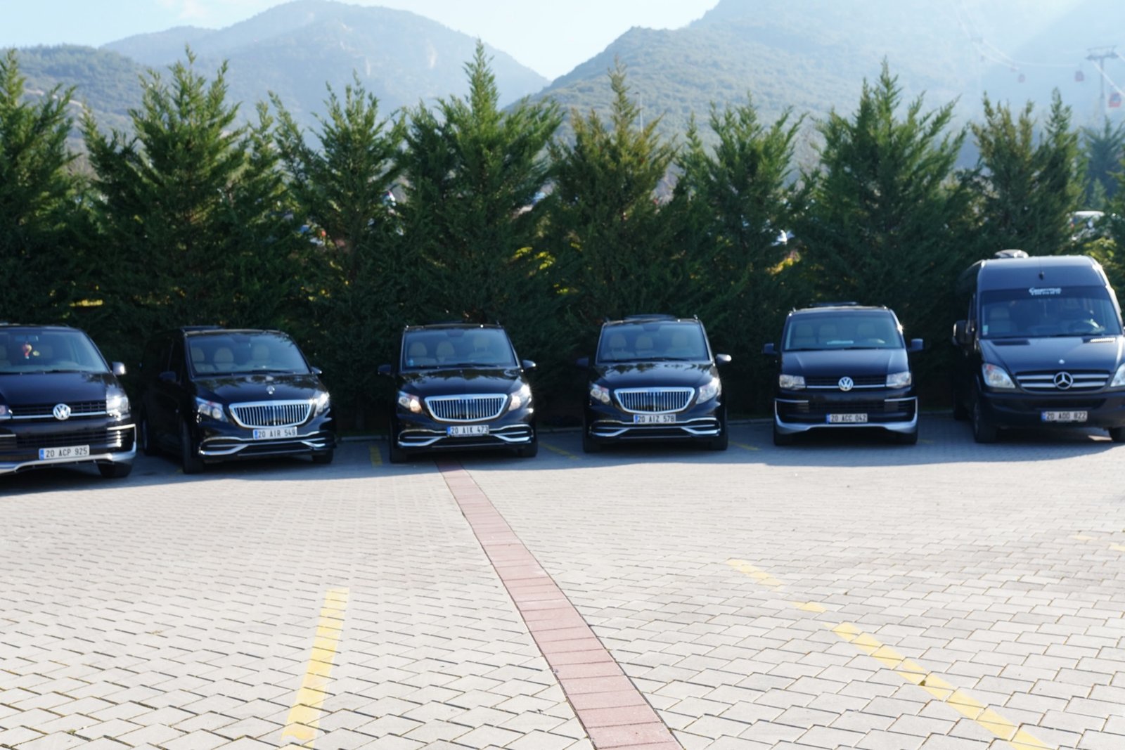 VIP Transfer Denizli Filo Yakın Çekim