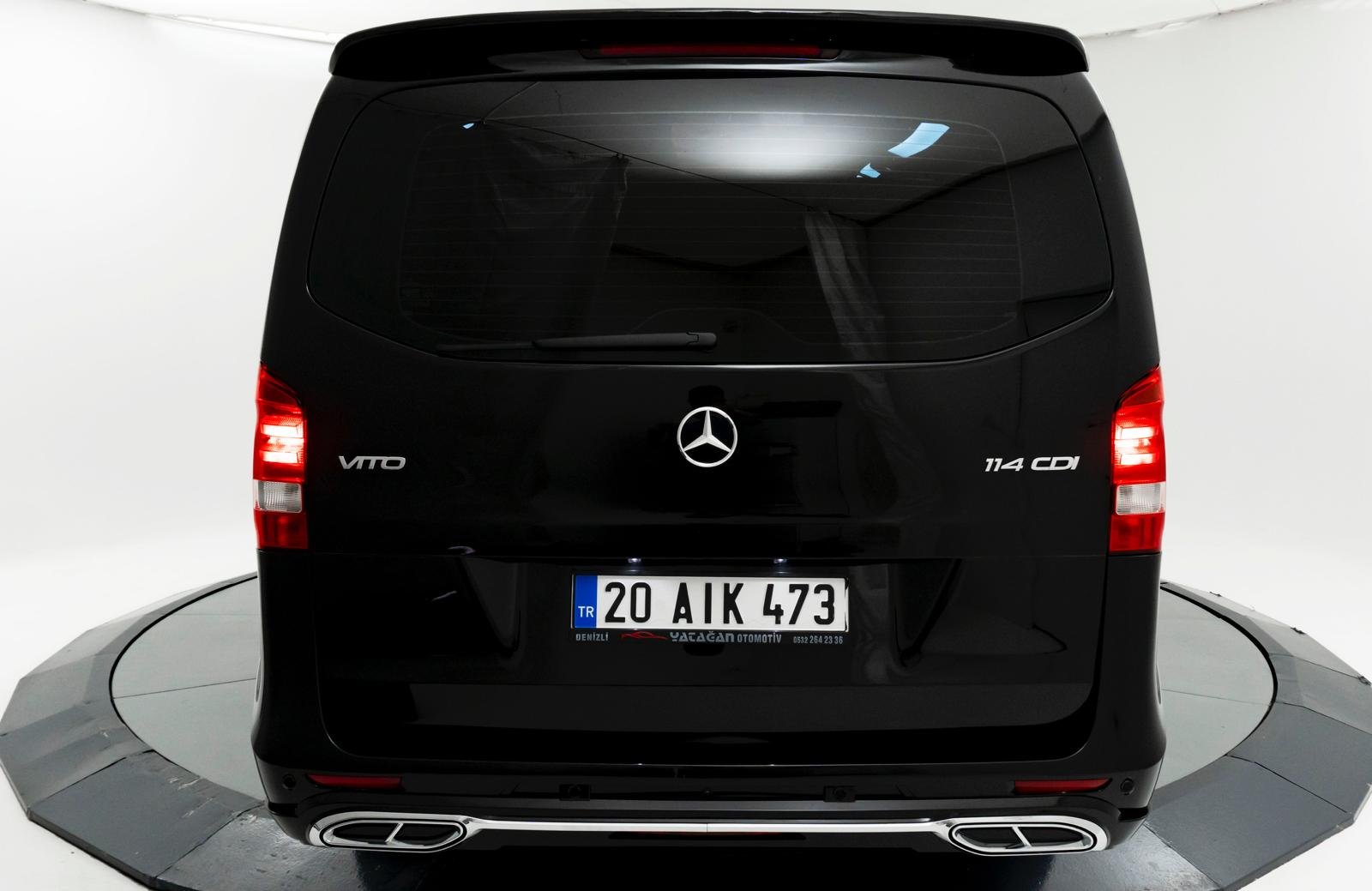 VIP Transfer Denizli Mercedes Vito Maybach Arka Görünüm